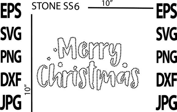 Download Rhinestone Christmas Template Design. - Christmas template Collection