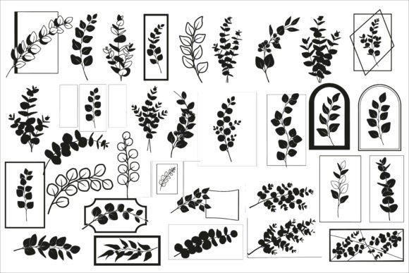 Download Elegant Eucalyptus Branch Wall Panel - Premium Resources