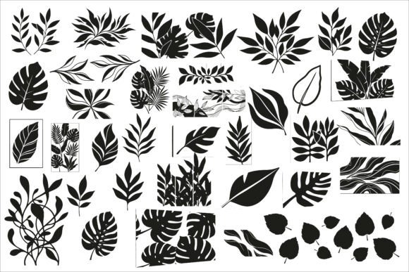 Download Modern Abstract Leaf Wall Panel Design - Premium Bundle